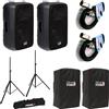 Italian Stage IS SPX12AUB 2Diffusori audio 400w peak + 2Cover + 2Stativi + 2Cavi