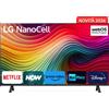 LG NanoCell 43NANO82T6B TV LED, 43 pollici, UHD 4K