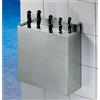 Allforfood Sterilizzatore a liquido - mod. ster - con scarico - dim. cm. l 40 x p 13,5 x h 39,5 - norma ce
