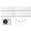 Panasonic CLIMATIZZATORE PANASONIC QUADRI SPLIT R32 MULTI TZ 9+9+9+12 BTU CU-468TBE A++/A+ WI-FI