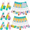 Runxin 28 Portachiavi Animale con Pop Fidget Toys Antistress,Portachiavi Bambini Gadget Compleanno Bambini ,Regalini Fine Festa Compleanno Perfetti per Ragazzi e Ragazze