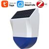 Tuya Sirena di Allarme Smart Zigbee da Esterno con Pannello Solare