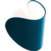 FontanaArte Io blu lampada da parete