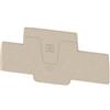 Weidmuller Piastra terminale Weidmuller per morsetti Push-In 2,5mmq 1547690000