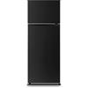 Hisense MTM55206BF Frigorifero Doppia Porta a Libera Installazione Modello 2022, 206 L, Nero, 143.4 x‎ 54.2 x 55 cm