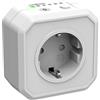 ANSMANN Timer Socket AES1 - Presa a risparmio energetico commutabile con conto alla rovescia per termoventilatore, ferro da stiro, lavatrice ecc. (selezionabile tramite interruttore) - Bianco