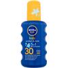 Nivea Sun Kids Protect & Care Sun Spray 5 in 1 SPF30 spray solare 5 in 1 200 ml