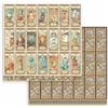 Carta Scrap Fortune tags Stamperia