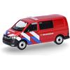 Herpa modello di auto Herpa Modellauto VW T6.1 Halbbus Brandweer (Niederlande), in scala 1:87, pezzo da collezione, modello tedesco, statuetta plastica