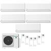 Panasonic CLIMATIZZATORE PANASONIC PENTA R32 ETHEREA Z WI-FI 9+9+12+12+18 BTU CU-5Z90TBE A+++/A++