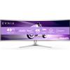 Philips Evnia 8000 49M2C8900L/00 Monitor PC 124,2 cm (48.9") 5120 x 1440 Pixel Dual QHD QDOLED Bianco