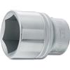 Hazet 1000-32 Inserto Chiave a Bussola Esagonale, Argento, Attacco Quadro, Cavo, 20 mm 3/4 di Pollice