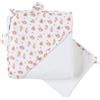 NOUKIE'S - Set da bagno in spugna - Mantello da bagno + Guanto - Babou & Kendi - Terracotta