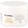 Goldwell Dualsenses Rich Repair 60sec Treatment minuta maschera rigenerante per capelli secchi e sfibrati 200 ml per donna