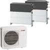 Mitsubishi Electric Condizionatore Dual a pavimento incasso Mitsubishi SFZ-M 12000+18000 BTU | MXZ-3F68VF4+SFZ-M35VA+SFZ-M50VA