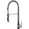 Fima Carlo Frattini Fima Mast Miscelatore Cucina Monoforo con Molla e Doccetta Cromo | F31471-1CR