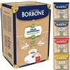 Caffè Borbone 200 Cialde Caffè Borbone 4 Misto Gustativo di Miscele Oro Blu Red Nera 44 mm ESE