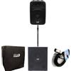 Italian Stage IS SPX15AUB Diffusore + S118A Subwoofer +COVER +Distanziatore+Cavo