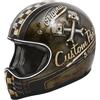 Premier Casco Moto Integrale Vintage Premier Trophy MX Style '70 OP