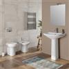 FRANKE Sanitari a terra bagno serie completa di lavabo a colonna ceramica - Shira