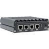 HSIPC Upgrated J4125 Quad Core Firewall Micro Appliance, Mini PC, Nano PC, Router PC with 8G RAM 128G SSD, 4 RJ45 2.5GBE AES-NI Compatible with Pfsense OPNsense