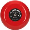 ORNO DP-ML-131 Allarme Antincendio a Sirena in Stile Retrò Ø150 mm Campana d'Allarme 90 dB Rossa IP44