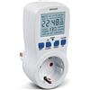 ORNO PRE-409(GS) Timer Digitale Programmabile 16 Programmi IP20 3680W 230V Versione Schuko