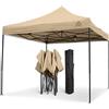 All Seasons Gazebos: Gazebo pop-up 3x3m completamente impermeabil - Beige