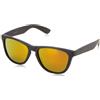 Polaroid P8443, Occhiali da Sole Uomo, Nero (Black/Grey Red Mirror Polarized), 55