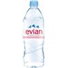 Ferrarelle ACQUA EVIAN 1LT PET - Confezione da 6 Bottiglie