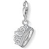 Thomas Sabo Ciondolo da Donna, Argento 925, Charm pendant crown