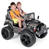 Peg Perego Gaucho Pro Realtree TM Fuoristrada Elettrico Cavalcabile, Batteria Ricaricabile da 24V, 2 Motori Silenziosi da 420W l'uno, Ruote Gommate, Radio, Luci e Suoni, Cruscotto Multifunzione