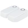 TRIXIE Distributore automatico TX2 per cani e gatti - 2 × 0,3 l - 2 ice pack inclusi per il cibo fresco - Fino a 48 h - Ciotole lavastoviglie - 27 × 7 × 24 cm
