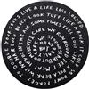 QEEBOO tappeto rotondo CIRCULAR CHRONICLES Shantell Martin Collection - 42010RD-CC