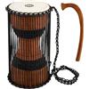 Meinl Percussion ATD-L, Talking Drum africano, Misura L 8, 20.32 cm, Marrone/Nero