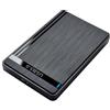 Hard Disk Esterno 2,5 320GB Ultra Slim Portatile USB3.0 SATA HDD Storage per PC, Macbook,Wii u, TV (Nero)