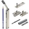 vasalat Blum Aventos HK-XS 20K1301T - Set di 8 memorizzatori con chiusura a linguetta per fronti in legno e alluminio