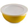 Omada Design Contenitore per Alimenti Rotondo con Coperchio, Antibatterica da 1,5 Lt, in plastica, Infrangibile, lavabile in Lavastoviglie, Linea Sanaliving