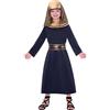 amscan Wicked Costumes 9906372 - Costume da faraone egiziano per bambini, età 10-12 anni, colore: nero