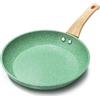 Innerwell Padella Antiaderente 24 cm, Padelle Induzione, Verde