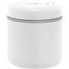 Fellow Atmos - Contenitore sottovuoto per caffè e alimenti, 0,7 l, bianco opaco, trasparente, misura media (0,7 l)