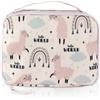 TA Trend Atelier Borsa Termica Bambini, Borsa per il Pranzo, Mini Borsa Isolata per Cosmetici, Medicine, Snack - Sostenibile (Rosa - Lama, 21,5 x 14,5 x 6,5 cm)