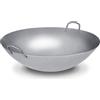 Craft Wok Wok extra large da 53,3 cm in acciaio al carbonio martellato a mano (fondo rotondo) / 731W194X