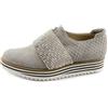 Marc Shoes Mila, Mocassini Donna, Grigio (Pittone-Pitt.Metall Light Grey 00760), 42 EU
