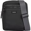 Calvin Klein Borsa a Tracolla Uomo Essential Reporter Piccola, Nero (Ck Black), Taglia Unica