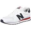 New Balance Uomo 500v1 Core Scarpe da ginnastica, Munsell White Wb, 46.5 EU,