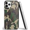 STAMPATEK Custodia Cover per Samsung Galaxy S7 Edge Mimetica Militare Camouflage Army Esercito Verde Gel Morbida Anti Urto Mod. CO17