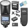 GODOX V1Pro-O TTL Flash Speedlite 76Ws HSS 1 / 8000s 2.4G Wireless Testa Rotonda Speedlight per Fotocamera Olympus e Panasonic