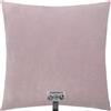 Zoeppritz since 1828 702291-405-50 x 50 cm - federa per cuscino in pile morbido - 405 Pale Lavender 702291-405 - 50 x 50 cm