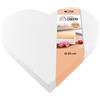 MCE-Commerce A39957325 - Disco in polistirolo, 25 cm, colore: Bianco